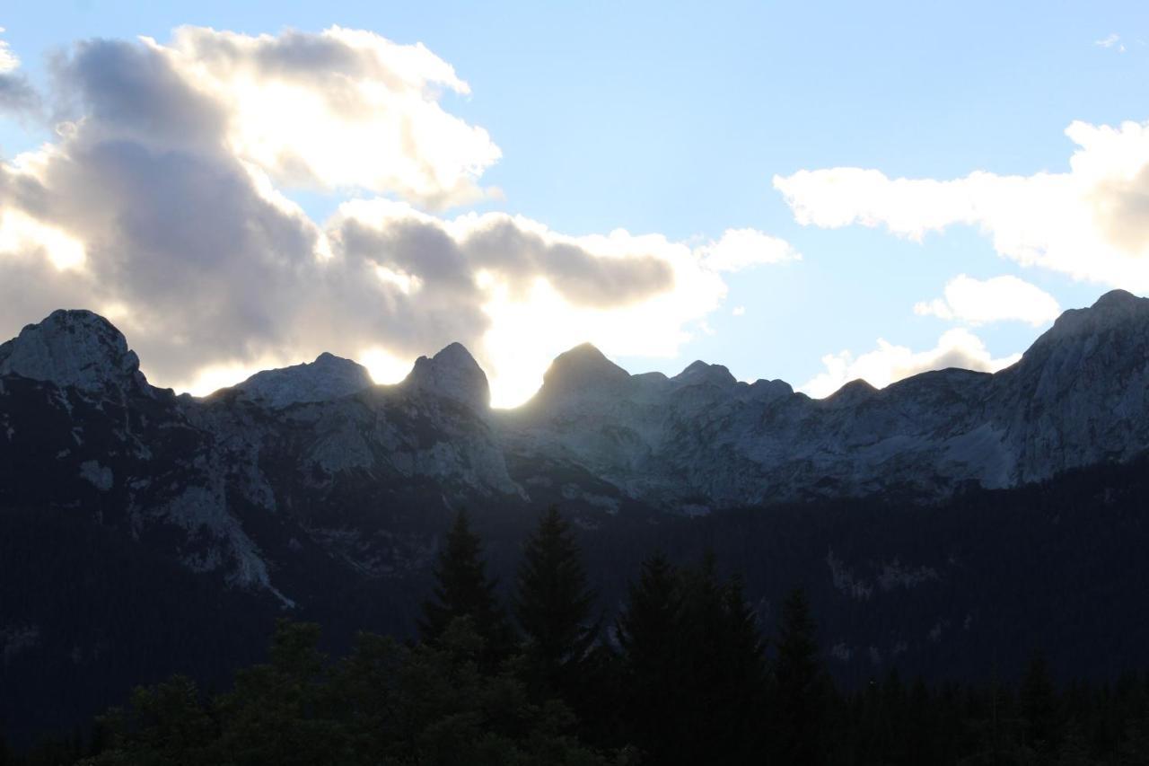 Вилла Planinska Hisica Pod Macesni - Bohinj Средня-Вас-в-Бохиню Экстерьер фото